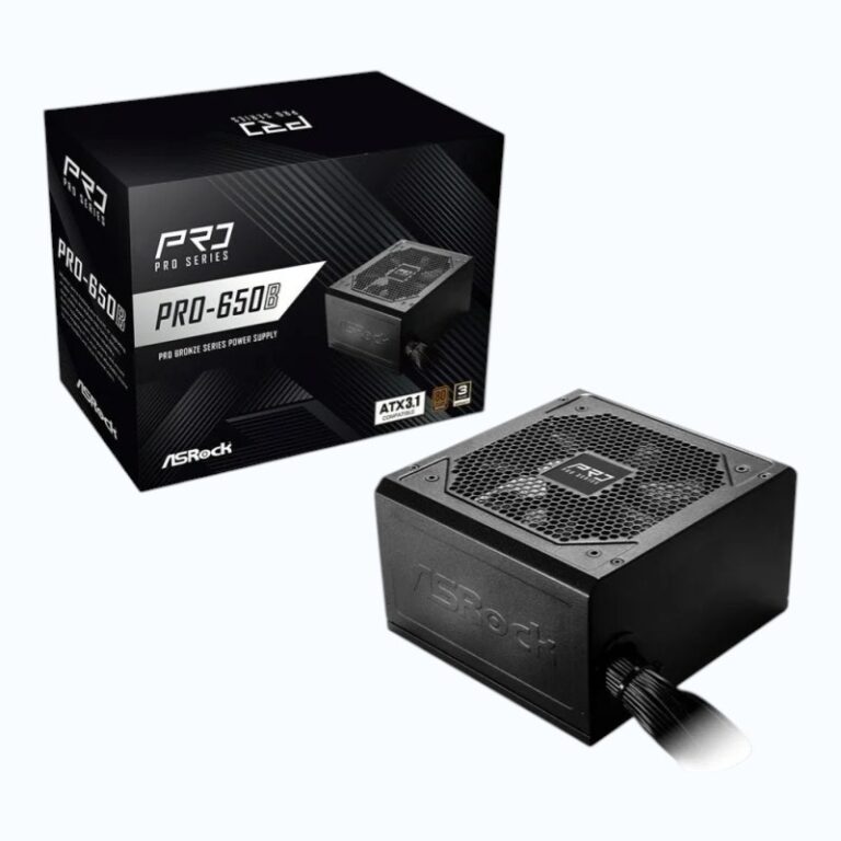 PSU ASRock PRO-650B 650W Full Wired 80 Plus Bronze
