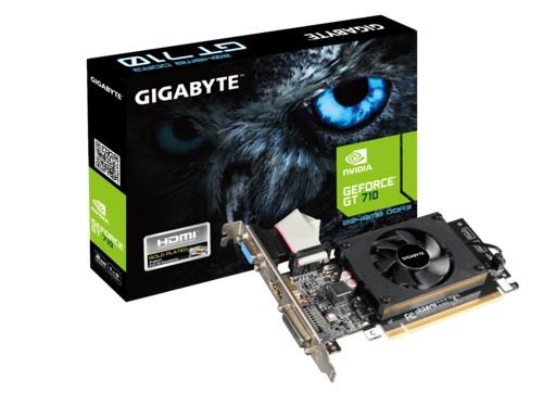 VGA GIGABYTE GT710 D3 2GB DDR3 Low Profile DVI-D