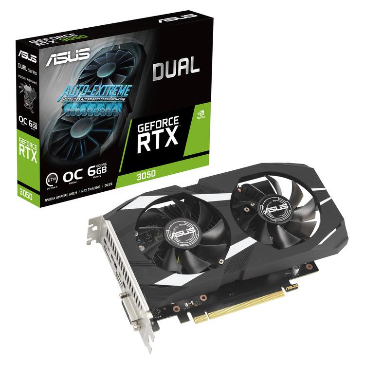 VGA ASUS DUAL-RTX3050-O6G