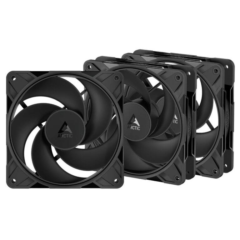 ARCTIC P12 Pro REVERSE - 3 Pack - 120mm Case Fan - fluid dynamic -  3000 RPM - PWM