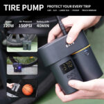 BAYU car kit με εκκινητή μπαταρίας/συμπιεστή αέρος/πιστόλι πλυσίματος/σκουπάκι αυτοκινήτου E-Pro C - Image 5