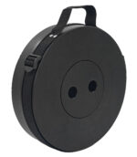 HOME USE πτυσσόμενο καρεκλάκι HUH-0230, αντοχή έως 250kg, 25.5x45cm, μαύρο - Image 6