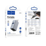 Hub Hoco HB54 3-in-1 USB σε 2xUSB2.0 και 1xUSB3.0 Ταχύτητα εως 5Gbps Metal Grey - Image 2