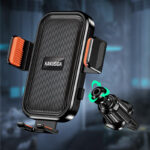 KAKUSIGA βάση smartphone αυτοκινήτου KSC-1720 για αεραγωγούς, μαύρη - Image 3