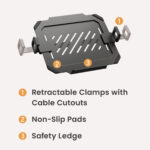 POWERTECH βάση γραφείου οθόνης ή laptop PT-1570, 17-32", έως 10kg - Image 4