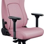 Razer Iskur V2 NewGen Quartz - Lumbar Support - Leather with CoolTouch - Steel Frame - 136 kg