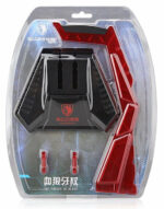 SADES επιτραπέζια βάση ακουστικών Wolfbone, κόκκινη - Image 3