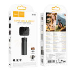 Selfie Stick Hoco K100 Prestigio και Τρίποδο Mini για Συσκευές 4.5"- 7" με Σπείρωμα 1/4" Κατάλληλο για Κάμερες Φώτα και Action Cameras - Image 2