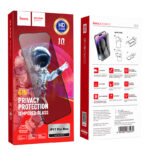 Tempered Glass Hoco Spy G15 Full Screen Privacy 0.33mm για Apple iPhone 17 Pro Max Σετ 10 τεμ. - Image 2