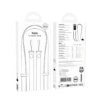 Universal Λουράκι Λαιμού Hoco GH11 για Θήκη Κινητού με Πυκνή Πλέξη και Μεταλλικες Λεπτομέρειες Ανοιχτό Γκρι - Image 2