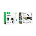 Wi-Fi Κάμερα Ασφαλείας Hoco D9 Outdoor PTZ Full HD Dual Camera με IR-CUT για Καταγραφή με ή Χωρίς Φωτισμό TF Κάρτα εως 128Gb - Image 2