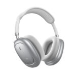 Wireless Hands Free Hoco W68 Calma HiFi Audio ANC v6.0 400mAh 45 Ώρες Ομιλίας AUX USB-C Ασημί - Image 4