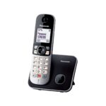 Ασύρματο Ψηφιακό Τηλέφωνο Panasonic KX-TG6851GRB Μαύρο με Δυνατότητα Λειτουργίας σε Διακοπή Ρεύματος
