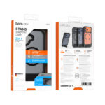 Θήκη Hoco Premium Vip Magsafe για Apple iPhone 17 με Ενσωματωμένο Stand Μαύρη - Image 2