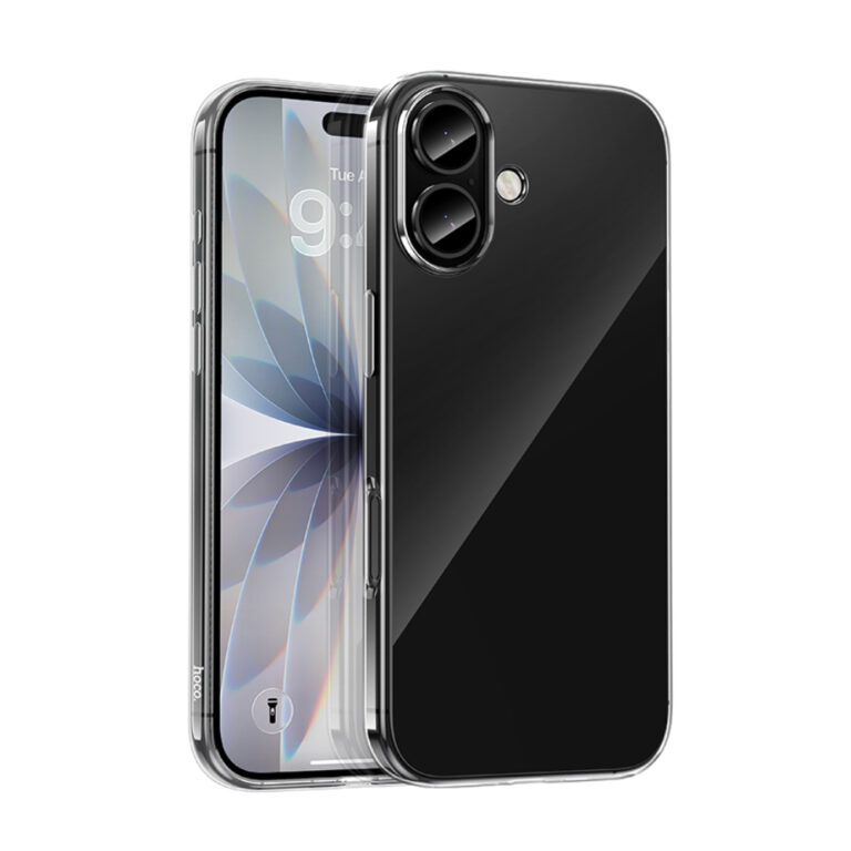 Θήκη Hoco TPU Light Series για Apple iPhone 17 Διάφανη