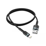 Καλώδιο Hoco SU99 USB σε Lightning Braided Μαύρο 1m