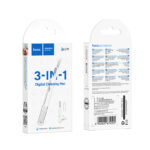 Στυλό Καθαρισμού Ηλεκτρονικών Συσκευών 3 σε 1 Hoco UT1 με Αναδιπλούμενη Βούρτσα Μεταλλική Άκρη και Σφουγγαράκι - Image 2