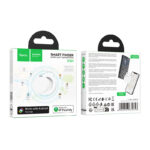 Συσκευή Εντοπισμού Hoco E101 για iOS και Android Συμβατό με Apple Find My Network και Google Find My Device Λευκό - Image 2