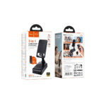 Φορητό Ηχείο/ Βάση Κινητού Wireless Hoco HC45 Wave BT 6.0 1000mAh 3W με Χειριστήριο εως και 5 Ώρες Χρήσης Μαύρο - Image 2