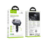 Φορτιστής Αυτοκινήτου Hoco Z65A 165W Smart High Power 2xUSB-C PD30W 1xUSB-A Θύρα Αναπτήρα και Περιστρεφόμενη Κεφαλή - Image 2