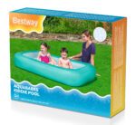 BESTWAY παιδική φουσκωτή πισίνα 51115, 102lt, 165x104x25cm, βεραμάν - Image 6