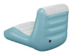BESTWAY φουσκωτή πολυθρόνα 75127, 133x79x88cm, γαλάζια/λευκή - Image 4