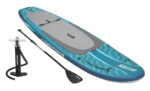 BESTWAY φουσκωτή σανίδα SUP Aqua Drifter View 6532H με διάφανο παράθυρο, 335x91.5x15cm, μπλε - Image 5