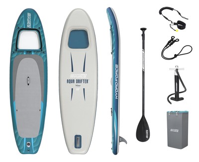 BESTWAY φουσκωτή σανίδα SUP Aqua Drifter View 6532H με διάφανο παράθυρο