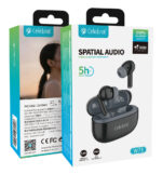 CELEBRAT earphones με θήκη φόρτισης W73, True Wireless, 13mm, 33/380mAh, μαύρα - Image 6