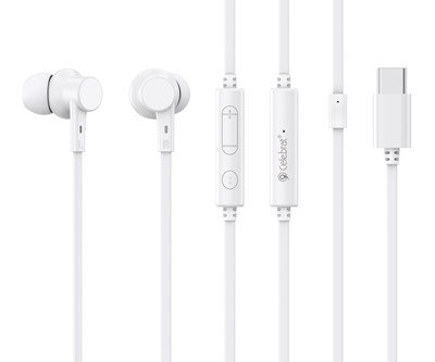 CELEBRAT earphones με μικρόφωνο G40