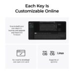 Keychron Q1 Ultra (Q1U-M3) ZMK RGB 8K Wireless Custom Mechanical Keyboard-Brown Switch 75% US - Image 4