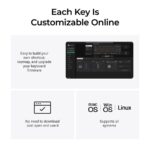 Keychron Q16 HE (Q16HW-L1) QMK Ceramic Custom Hall Effect  Keyboard RGB Lime Switch 65% US Green - Image 4