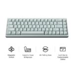 Keychron Q16 HE (Q16HW-L1) QMK Ceramic Custom Hall Effect  Keyboard RGB Lime Switch 65% US Green - Image 2