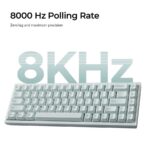 Keychron Q16 HE (Q16HW-L1) QMK Ceramic Custom Hall Effect  Keyboard RGB Lime Switch 65% US Green - Image 3