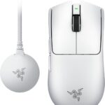 Razer VIPER V4 PRO White – Wireless Gaming Mouse – 50g – 8K Polling Rate – 50K DPI – 180h Battery