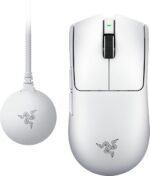 Razer VIPER V4 PRO White – Wireless Gaming Mouse – 50g – 8K Polling Rate – 50K DPI – 180h Battery