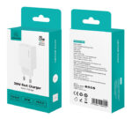 USAMS φορτιστής τοίχου CC325, USB-C, 20W, λευκός - Image 6