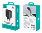 USAMS φορτιστής τοίχου CC330, 2x USB & 2x USB-C, 40W, GaN, μαύρος - Image 6
