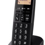 Ασύρματο Ψηφιακό Τηλέφωνο Panasonic KX-TGB610 EU Μαύρο με Πλήκτρο Αποκλεισμού Κλήσεων