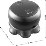 Επαναφορτιζόμενη Ξυριστική Μηχανή Sencor SMS 0800BK 1200mAh 5W 7 Κεφαλές 2 Επιλογές Ταχύτητας και Διάρκεια Λειτουργίας 120min Μαύρη - Image 2