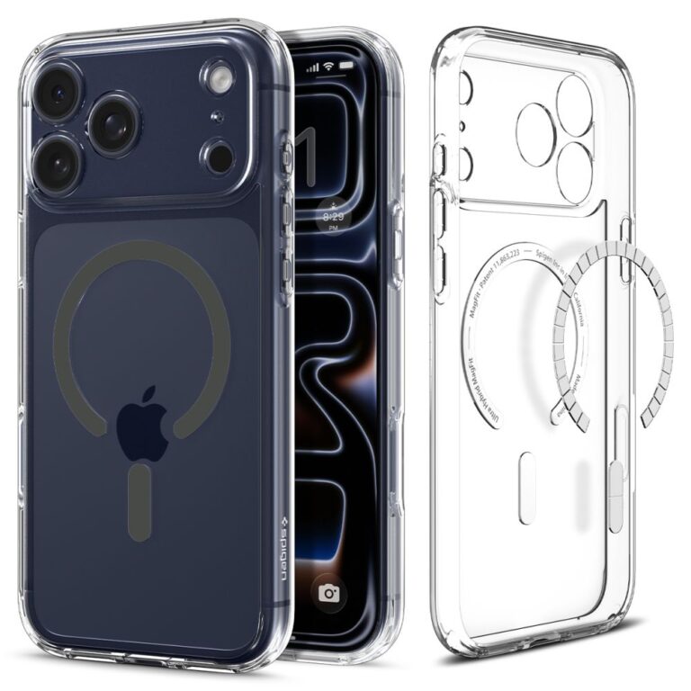 Θήκη Spigen Ultra Hybrid Magsafe για Apple iPhone 17 Pro Max Διάφανη-Γκρι