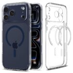 Θήκη Spigen Ultra Hybrid Magsafe για iPhone Apple 17 Pro Max Διάφανο-Σκούρο Μπλε