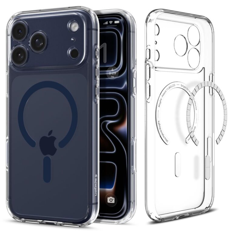 Θήκη Spigen Ultra Hybrid Magsafe για iPhone Apple 17 Pro Max Διάφανο-Σκούρο Μπλε
