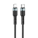 Καλώδιο Hoco. SU99 Pro USB-C σε Lightning Fast Charging PD27W Braided Μαύρο 1m