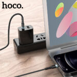 Καλώδιο Hoco. SU99 Pro USB-C σε Lightning Fast Charging PD27W Braided Μαύρο 1m - Image 3