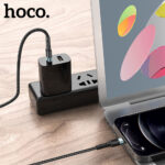 Καλώδιο Hoco. SU99 Pro USB-C σε Lightning Fast Charging PD27W Braided Μαύρο 1m - Image 4