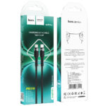 Καλώδιο Hoco. SU99 Pro USB-C σε Lightning Fast Charging PD27W Braided Μαύρο 2m - Image 2