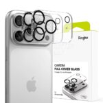 Προστασία Κάμερας Ringke Full Cover για Apple iPhone 17 Pro  Μαύρο 2 Τεμαχίων