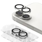 Προστασία Κάμερας Ringke Full Cover για Apple iPhone 17  Μαύρο 2 Τεμαχίων - Image 3