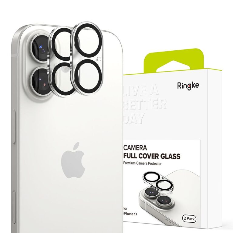 Προστασία Κάμερας Ringke Full Cover για Apple iPhone 17  Μαύρο 2 Τεμαχίων